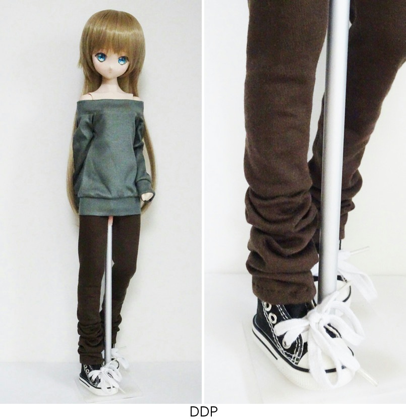 あずき 単品】オビツ50/AZO2/DDP/MDD(もちあし) くしゅくしゅスパッツ（ピンク