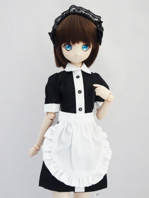 単品】MDD/アゾン45/DDP/オビツ50/AZO2 カフェエプロン（白） | 【40