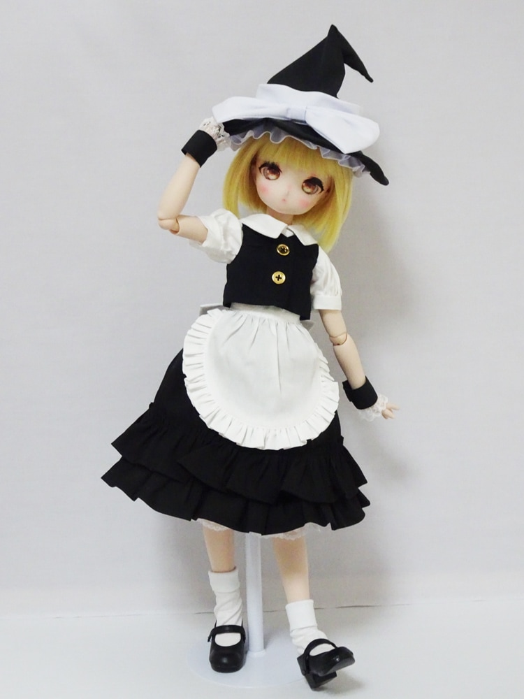 単品】MDD/アゾン45/DDP/オビツ50/AZO2 カフェエプロン（白） | 【40