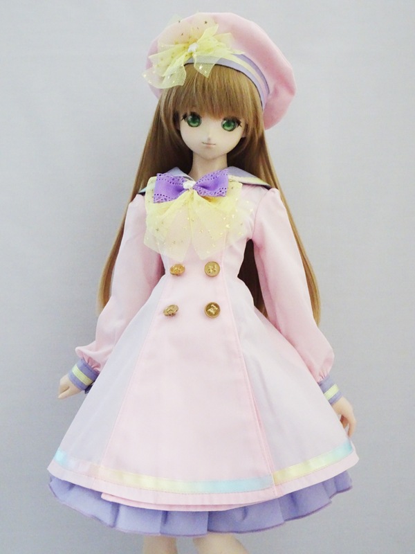 SDGr•DD EveningPrimrose(ミント)　ディーラー様製 DDS(M)/DD(M) ゆめかわカラー＊セーラーワンピース | 【60cm