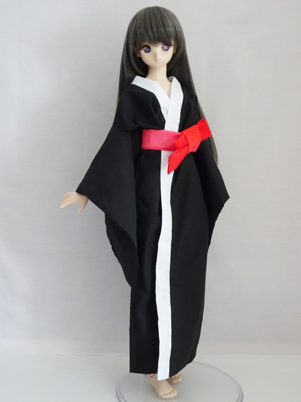 単品】DD/DDdy/スマートドール 長襦袢（黒×白） | 【60cm】単品商品