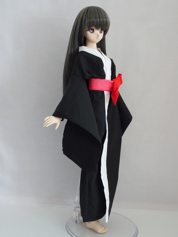 単品】DD/DDdy/スマートドール 長襦袢（黒×白） | 【60cm】単品商品