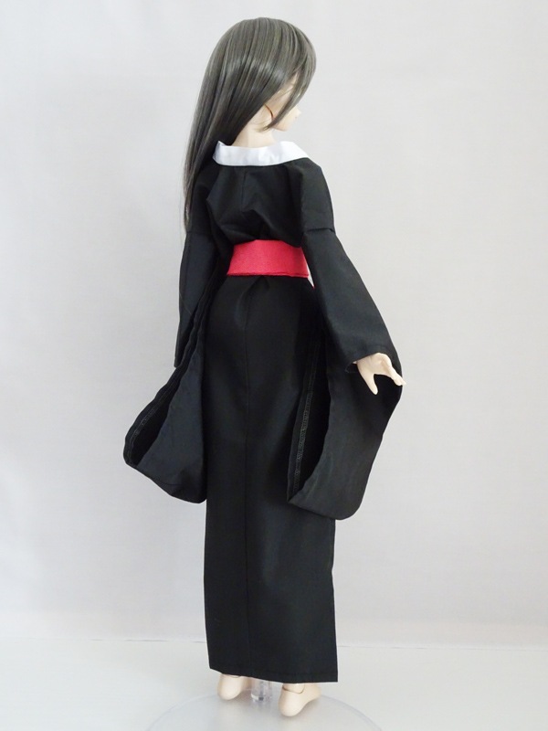 単品】DD/DDdy/スマートドール 長襦袢（黒×白） | 【60cm】単品商品