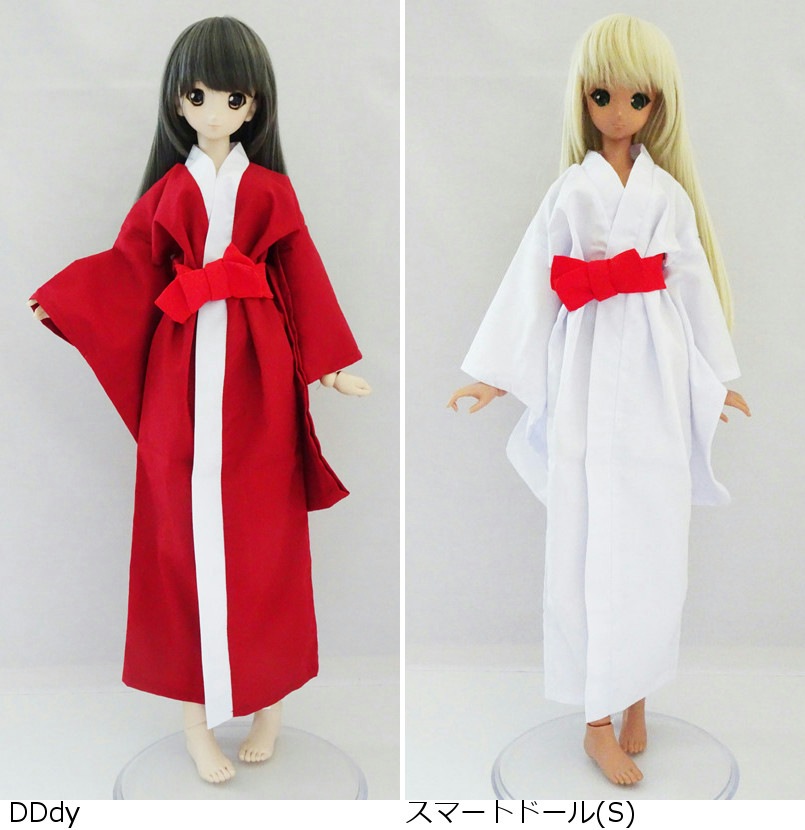 単品】DD/DDdy/スマートドール 長襦袢（黒×白） | 【60cm】単品商品