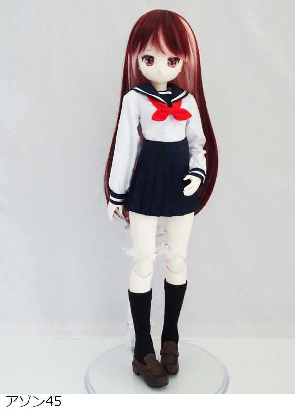 MDD/アゾン45/DDP 関西襟セーラーセット（抹茶チョコレート） | 【40cm