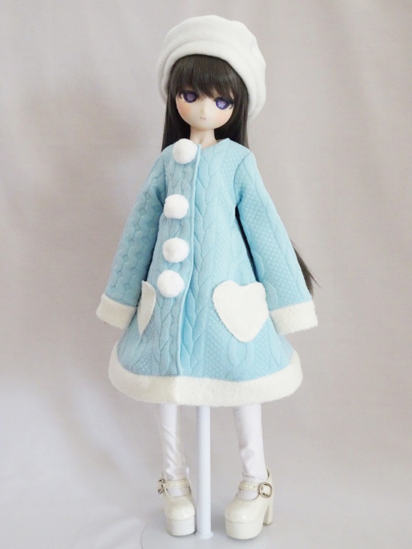 MDD/アゾン45　ハートコートセット（ブルー）