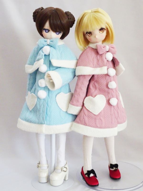 MDD/アゾン45　ハートコートセット（ブルー）