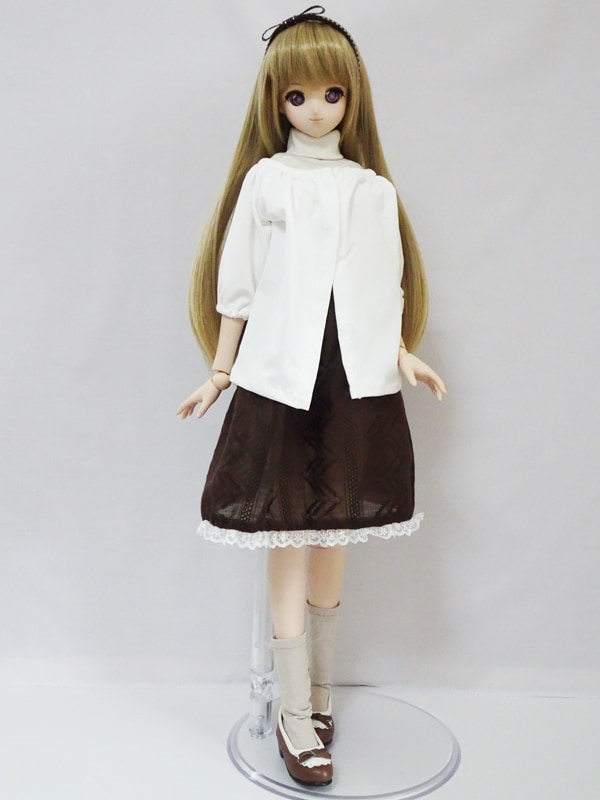 単品】DDS/DD/DDdy/SD/スマートドール スモッグカーディガン（SR白