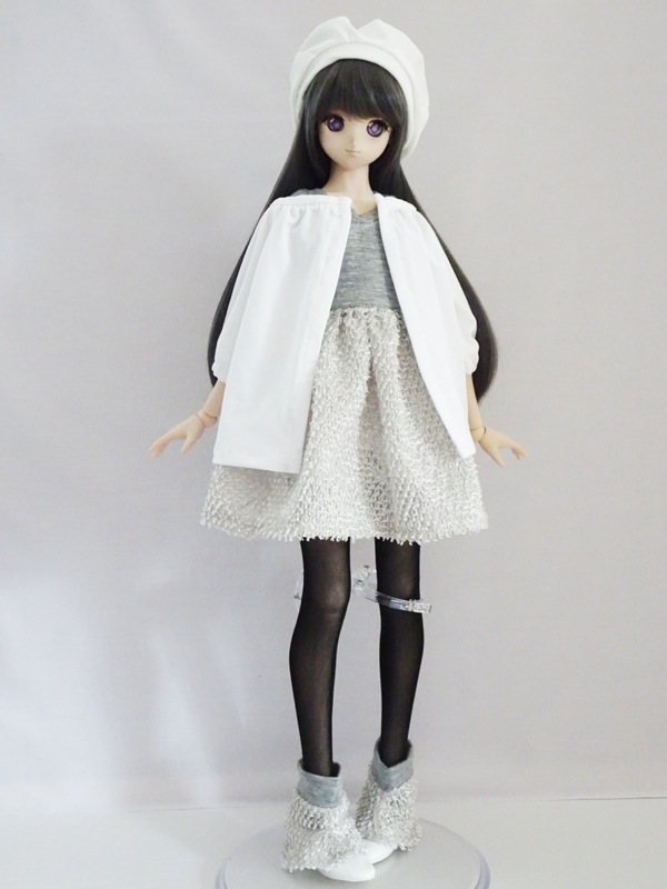 単品】DDS/DD/DDdy/SD/スマートドール スモッグカーディガン（SR白