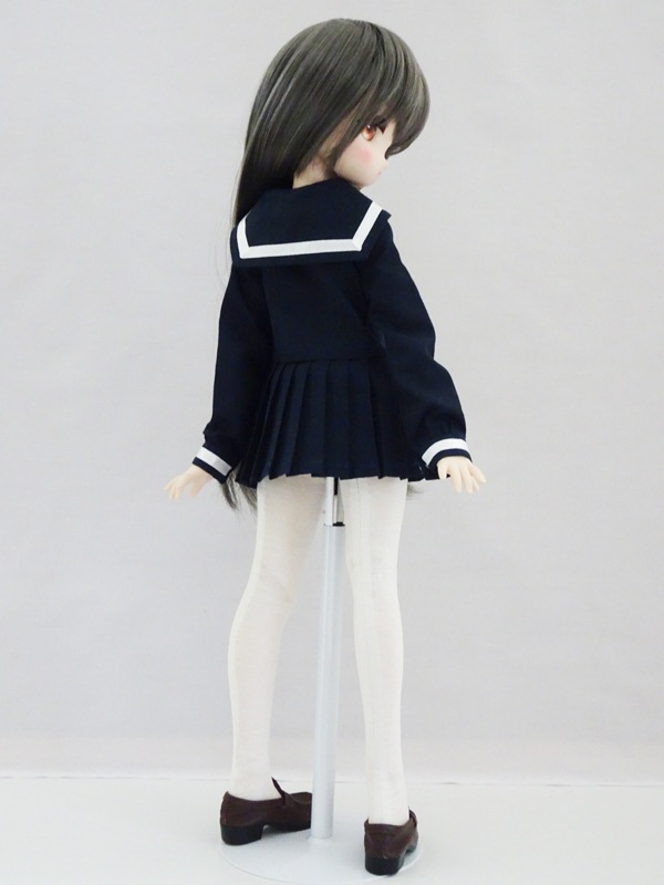 MDD セーラー服セット（紺/冬服＆合着/ミニ丈） | 【40cm】ミニ