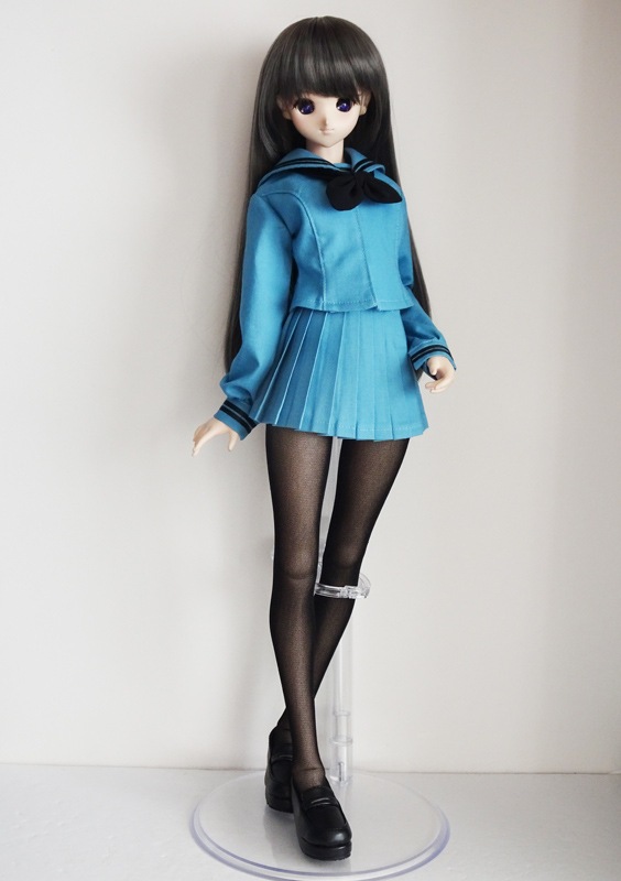 DDS/DD(M.L) セーラー服セット（クラシックスカイ/長袖＆半袖/ミニ丈