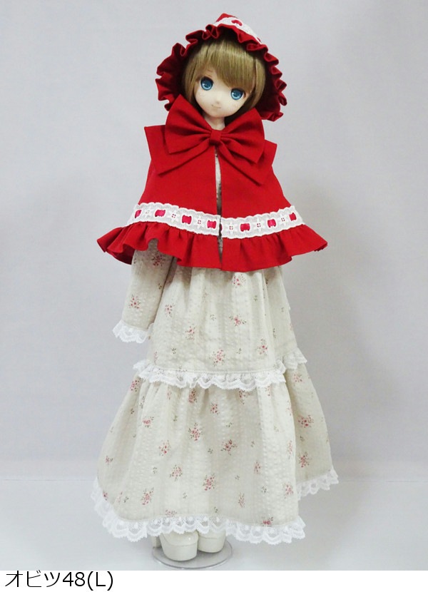 単品】40cm～50cmフリーサイズ 赤ずきんちゃんケープ（赤） | 【40