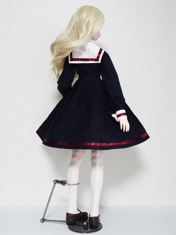 50cm】オビツ50/48,制服（セーラー服・ブレザー）,セーラーワンピース