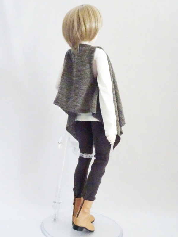 オビツ50/AZO2(G) ジレセット（茶系） | 【50cm】オビツ50/48