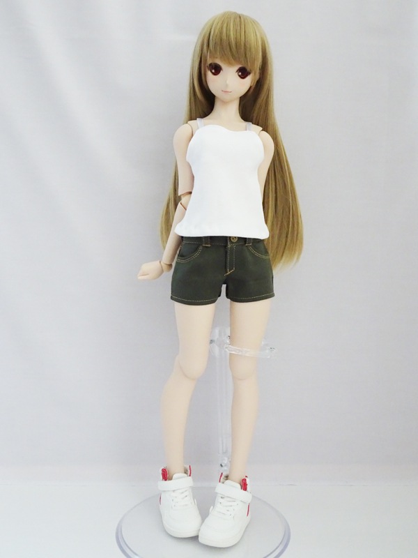 単品】DDS/DD/スマートドール/AZO2 ステッチショートパンツ（カーキ