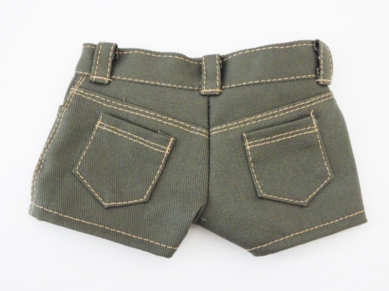 単品】DDS/DD/スマートドール/AZO2 ステッチショートパンツ（カーキ