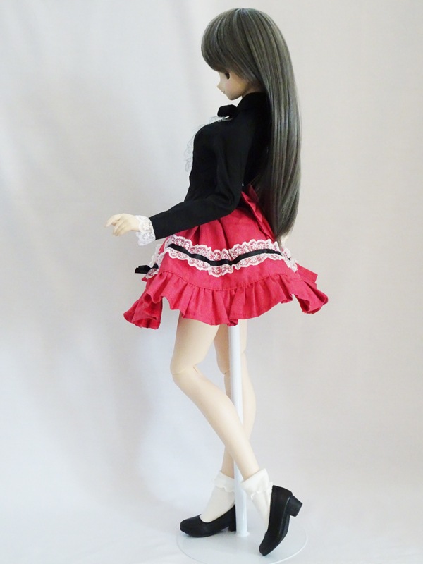 ゴスロリ スカート ロリィタ オーバースカート スカートカバー