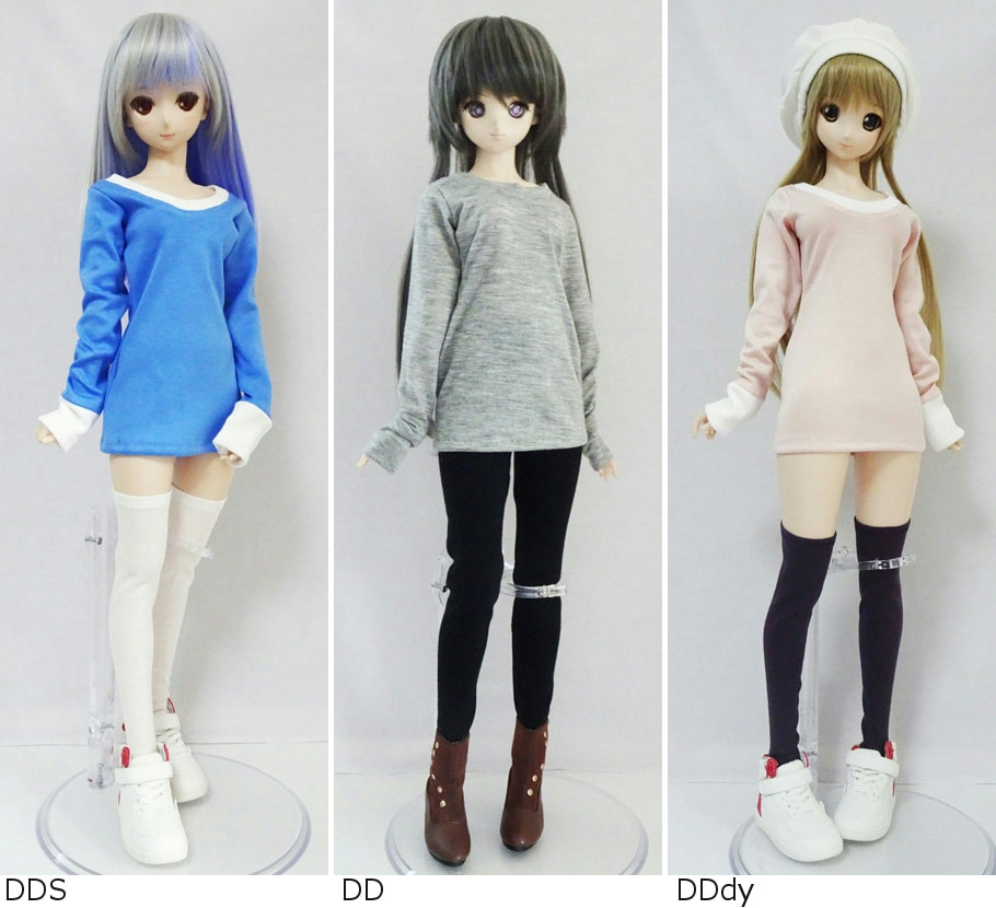 DD/DDS/DDdyサイズ　お洋服セット　ディーラー様製 60cm】単品商品,トップス,Tシャツ（長袖/七分袖） | | 【単品】DD