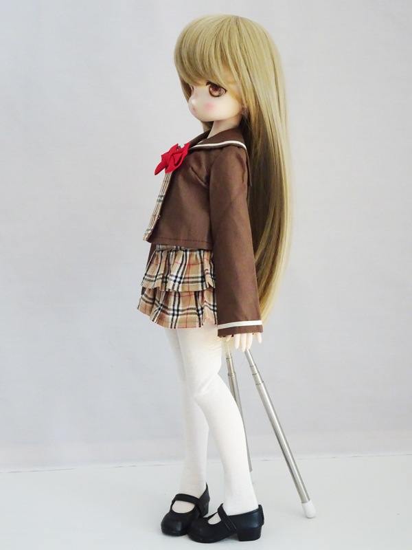 単品/制服コーデ】MDD/DDP 如月学園セーラー服/長袖（茶/赤リボン