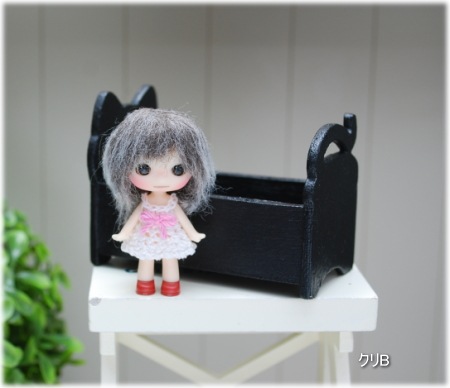 クリコロカスタムドール＆猫ベッドセット kuricoroB /H2812B001 