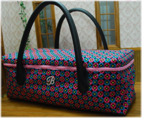 【ハンドメイド】　お人形とおでかけバッグ　しっかり持ち手タイプ　（大）　サークルイエローハート　/　ブライスドールサイズ　（2912ｍBL001)　【まるしぇらぱん】