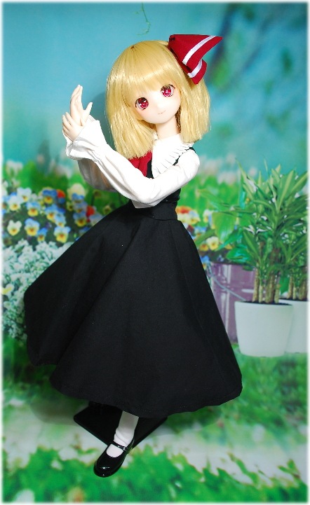 大⑨州東方祭35 in 博多 ルーミア イメージカスタムドール/オビツ