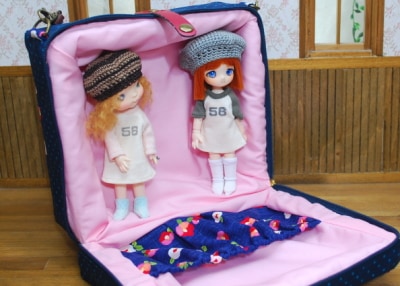 ※参考画像です。
ミニドール（オビツ11ｃｍボディ）３人入ります。