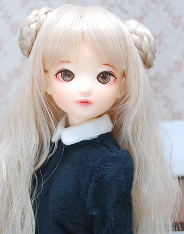 CoroporoDolls コロ子　／　メイク付きヘッド（アイ付属）　メイク：まめじ工房様　