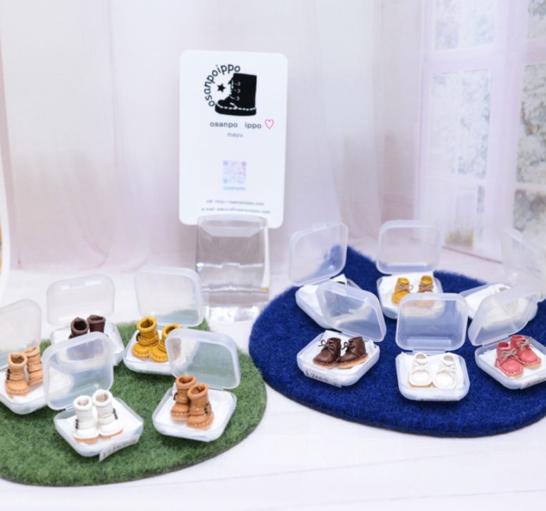 ◆委託品◆　osanpo ippo様　ミゼットドールサイズ　シューズ　2種