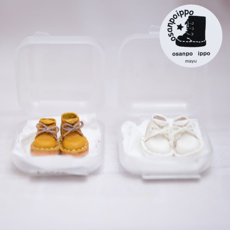 完売　　osanpo ippo様　ミゼットドールサイズ　レースシューズ