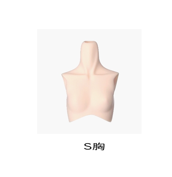 お取り寄せはお問合せください　【オビツ製作所】【OBITSU 50GGR】 50cm GGR交換用ソフビ外皮 S胸 ホワイティ  / 50AC-GGR002W