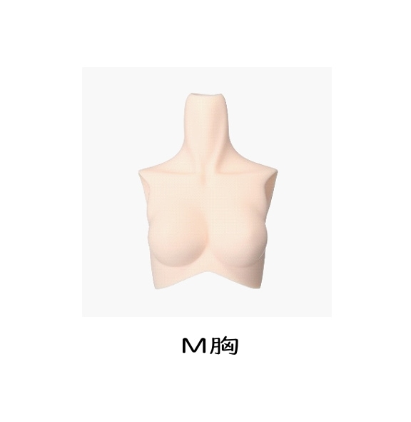 お取り寄せはお問合せください　【オビツ製作所】【OBITSU 50GGR】 50cm GGR交換用ソフビ外皮 M胸 ホワイティ  / 50RP-GGRWS-21