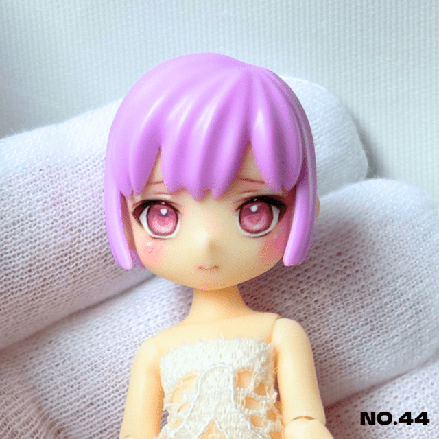 【カスタムドール】メイク+レジン製髪付き　ミゼットカスタムドール　アイぺ・ともなみ様　(No.44)　2026/4/19　アイドール大阪