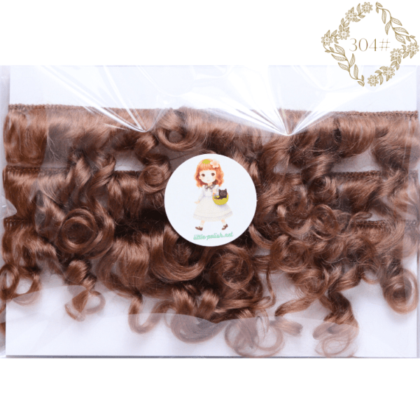 リトルポリッシュ別注　モヘアウェフティング　カール　304＃（幅約1m,長さ約4cm～10cm)　/202606　