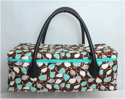 お人形とおでかけバッグ（大）　木の葉　/　ブライスドールサイズ　　【まるしぇらぱん】　　ｈ241002BB