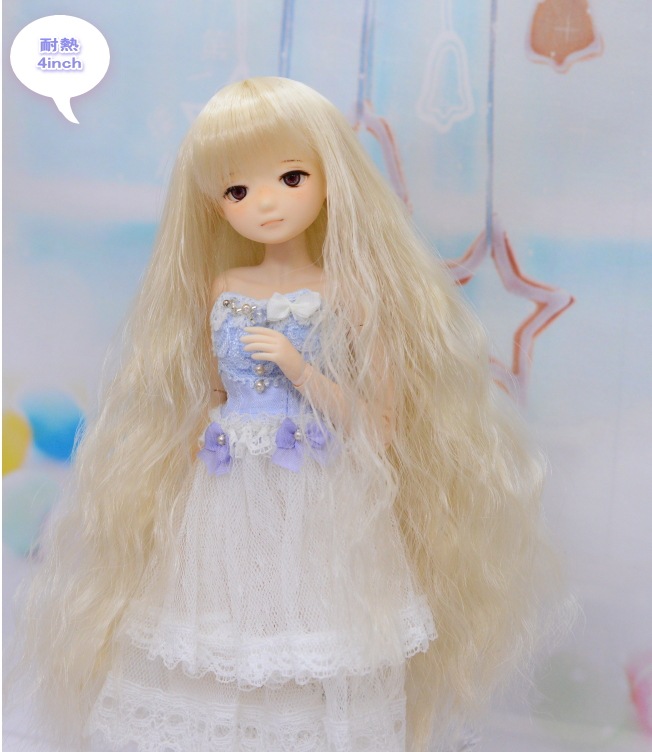 ☆ ウィッグ 4インチ ドール用 4インチウィッグ ゆる巻きグラデーション 全7種 - 秋葉原マンガ