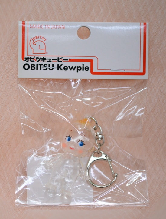◆5cmQP◆ 【オビツ製作所】5cmオビツキューピークリア キーホルダー付き