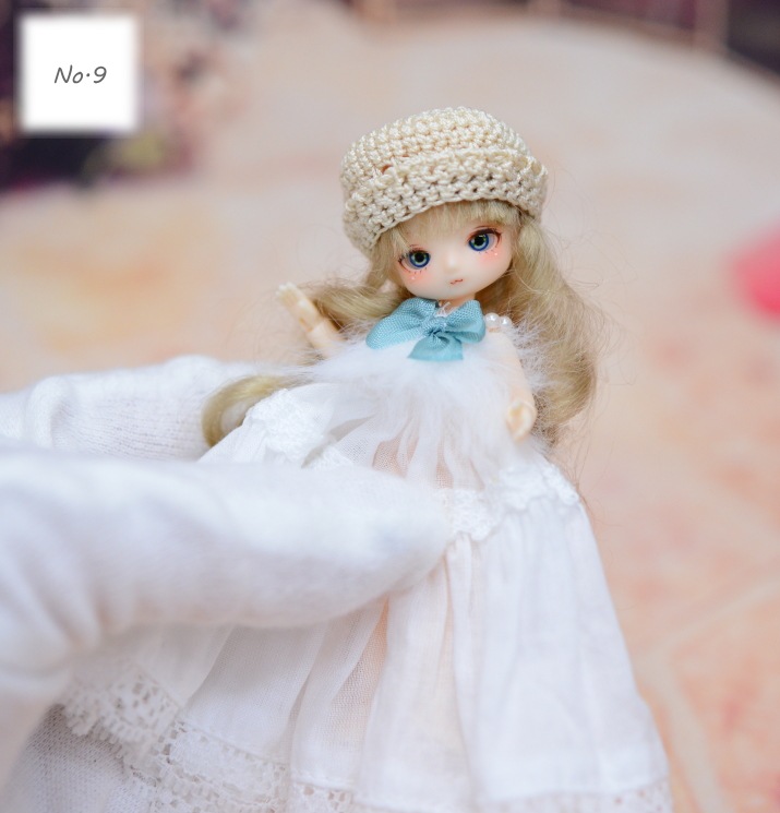 カスタムドール お迎え頂きました 【ミゼットドール】 カスタムドール No.9 （☆メイク