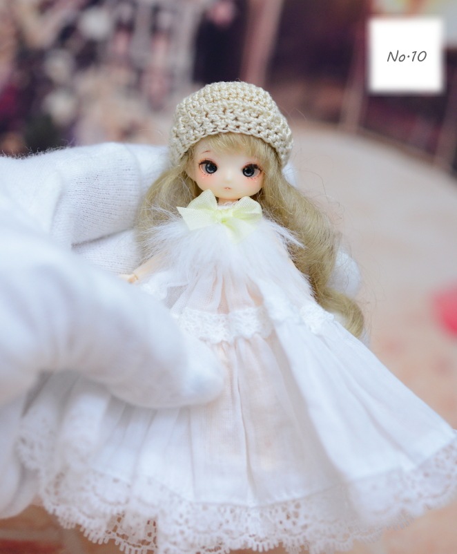 カスタムアイシードール ❀ドレス花かんむりセット ＊不定期出品＊ カスタムアイシードール ❀ドレス花かんむりセット カスタム