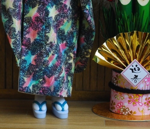 :【オビツ製作所】 1/6ドール用 草履・足袋セット 【ドール用シューズ】 /27SH-F010