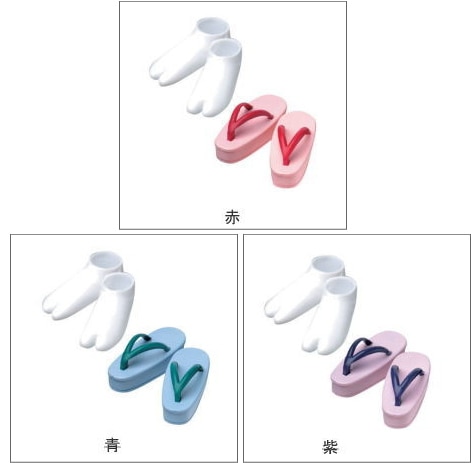 オビツ製作所】 1/6ドール用 草履・足袋セット 【ドール用シューズ