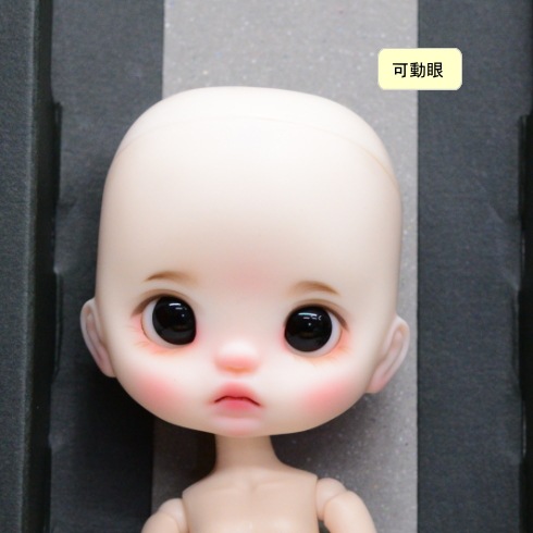 K.XDOLL】 メイク付ヘッド（アイ含）＋オビツ11cmホワイティボディ