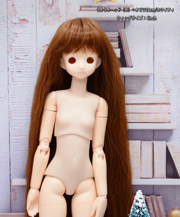 　CoroporoDollsオリジナルドールヘッド　うかうかヘッド【中】　レジン製　