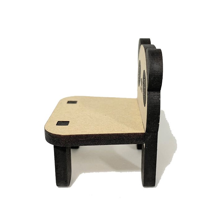 夜舟様ハンドメイド パンダ椅子(大) オビツ11などミニドールに♪