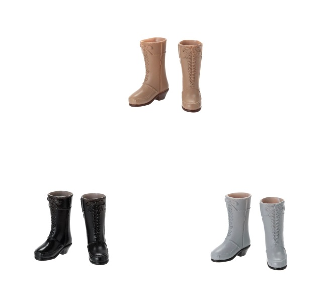 【オビツ製作所】1/6サイズ ショートブーツ（ 3色）/ 27SH-F004