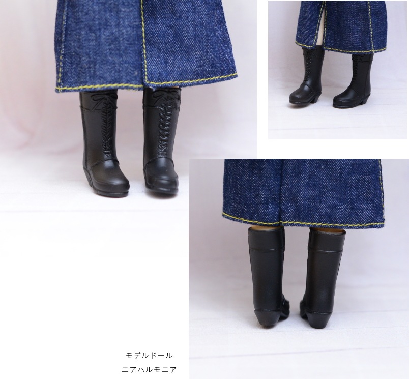 【オビツ製作所】1/6サイズ ショートブーツ（ 3色）/ 27SH-F004