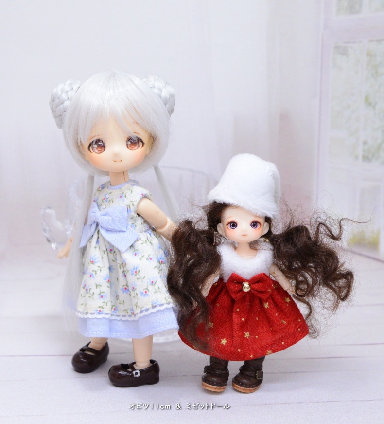 ヤンコミ ドール10cm ミゼットドール CoroporoDolls製 ミニドール素体（ノーメイク）/202511