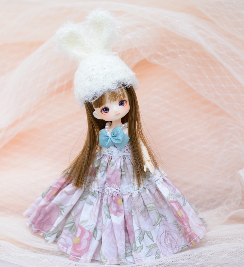 ミゼットドール CoroporoDolls製 ミニドール素体（ノーメイク）/202511