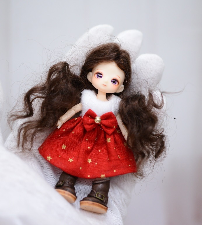 ミゼットドール CoroporoDolls製 ミニドール素体(ノーメイク)/202512-2