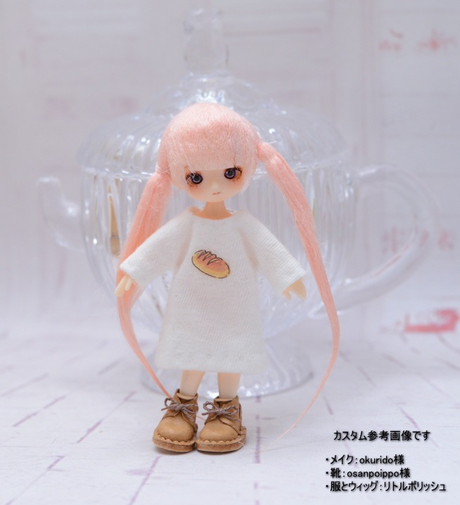 ヤンコミ ドール10cm ミゼットドール CoroporoDolls製 ミニドール素体（ノーメイク）/202511